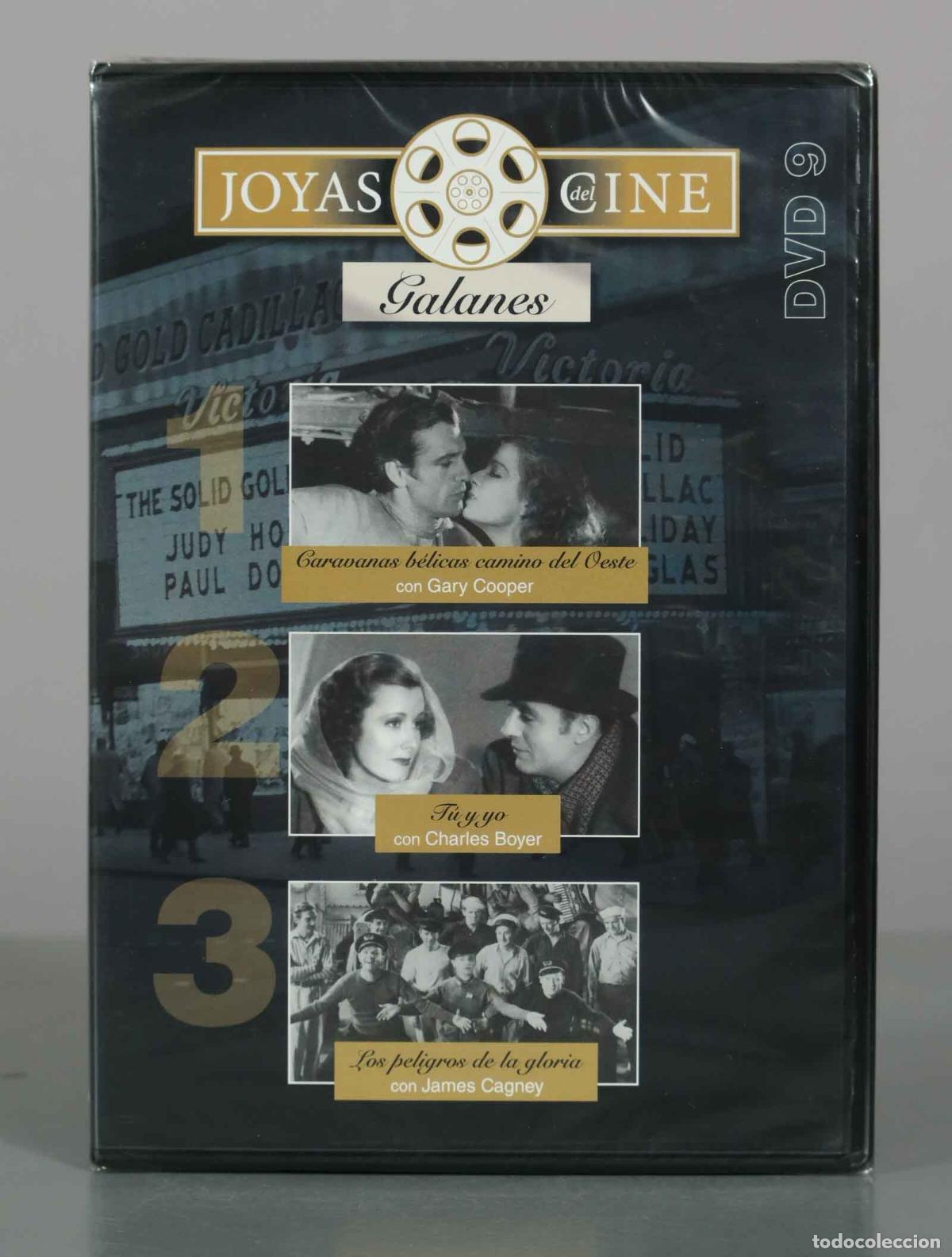 Cinema: DVD. Galanes - Caravanas b&eacute;licas, T&uacute; y yo, Los peligros de la gloria - Gary Cooper, PRECINTADO