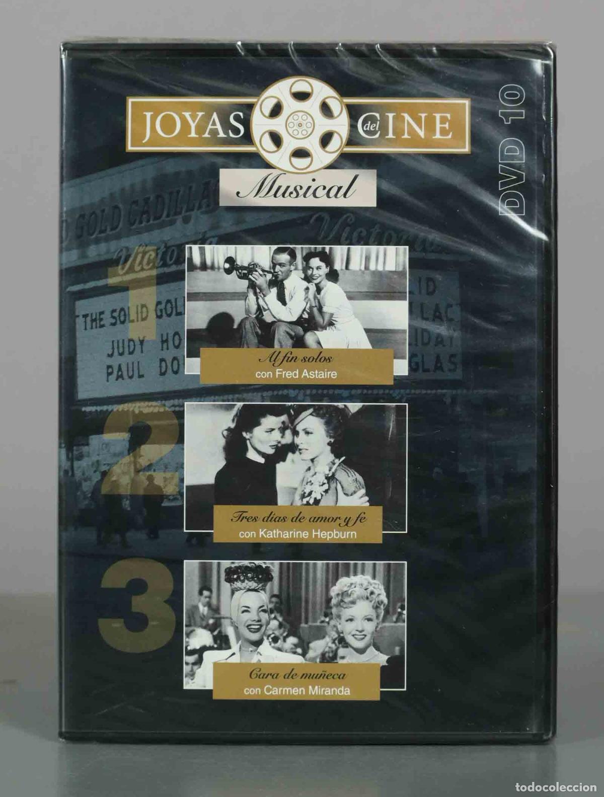 Cinema: DVD. Joyas del Cine Musical Vol. 10 - Fred Astaire, Katharine Hepburn, Carmen Miranda PRECINTADO