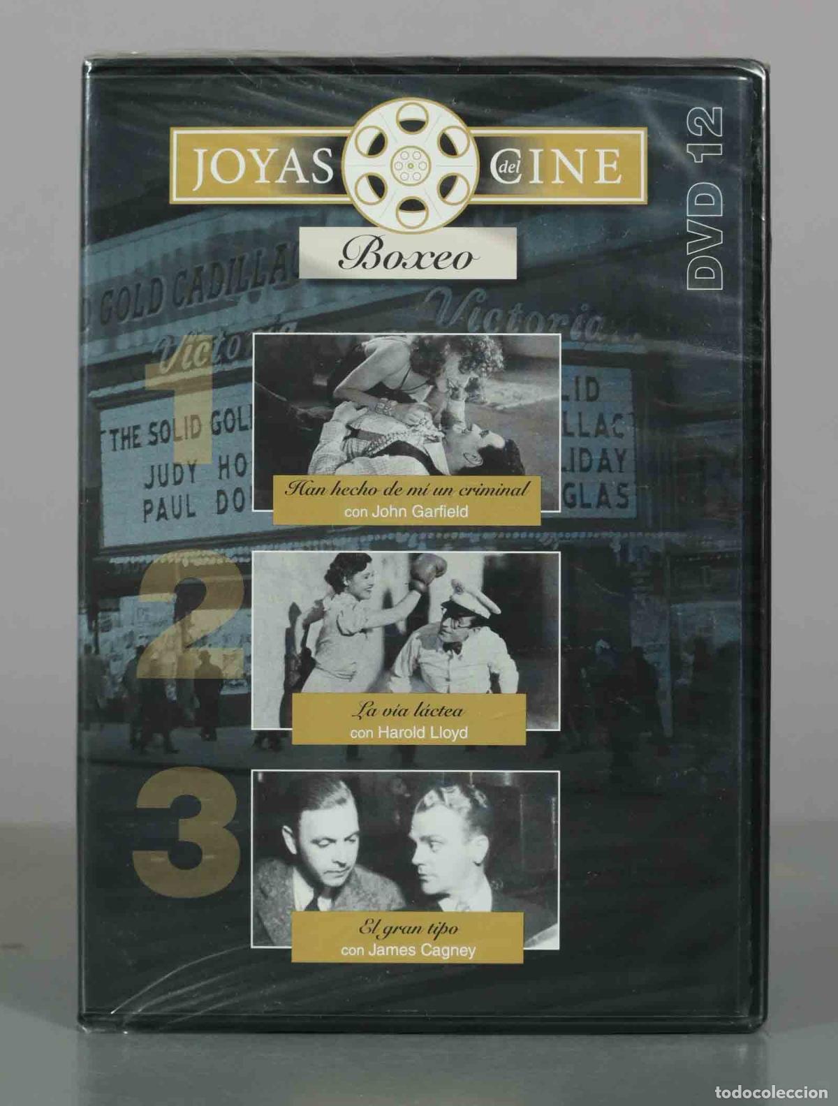 Cin&eacute;ma: DVD. Joyas Del Cine Boxeo - Han hecho de mi un criminal, La V&iacute;a L&aacute;ctea, El gran tipo - PRECINTADO