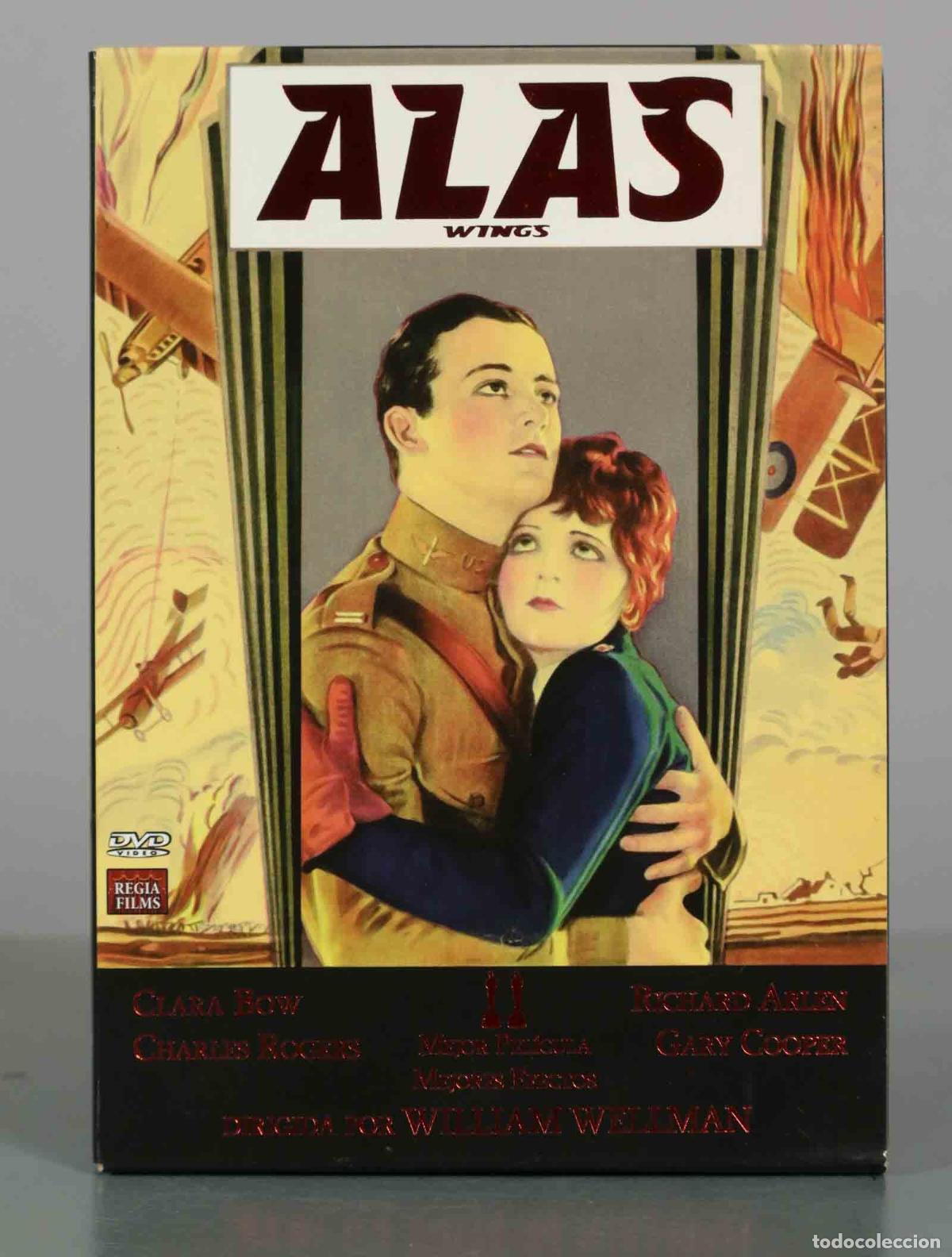 Cinema: DVD. Alas - William Wellman, Clara Bow, Charles Rogers, Richard Arlen, PRECINTADO