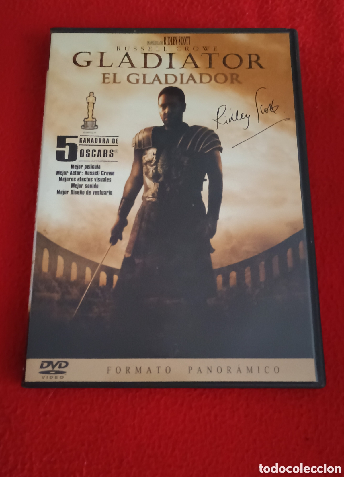 Cine: Dvd Gladiator - ridley Scott Russell crowe Joaquin Phoenix