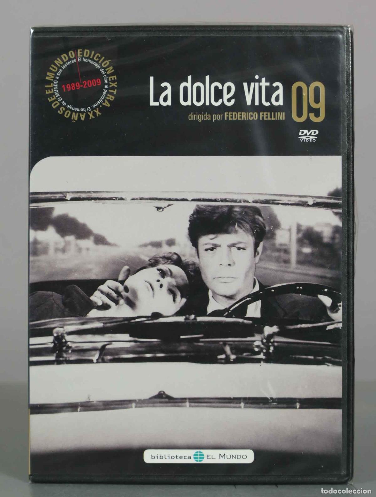 Cin&eacute;ma: DVD. La dolce vita - Federico Fellini, Marcello Mastroianni, Anouk Aim&eacute;e PRECINTADO