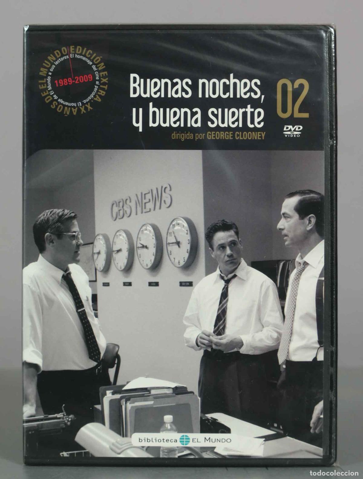 Cin&eacute;ma: DVD. Buenas noches, y buena suerte - George Clooney PRECINTADO