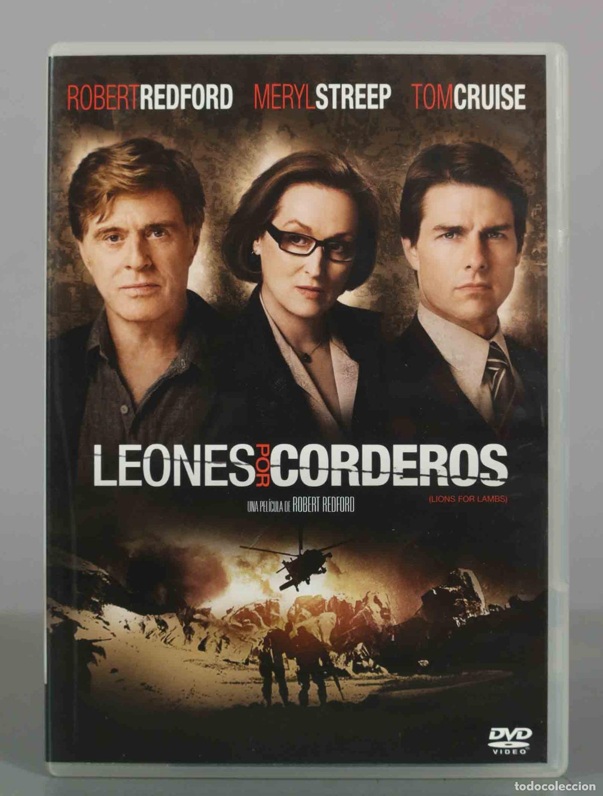 Cine: DVD. Leones por corderos - Robert Redford, Meryl Streep, Tom Cruise