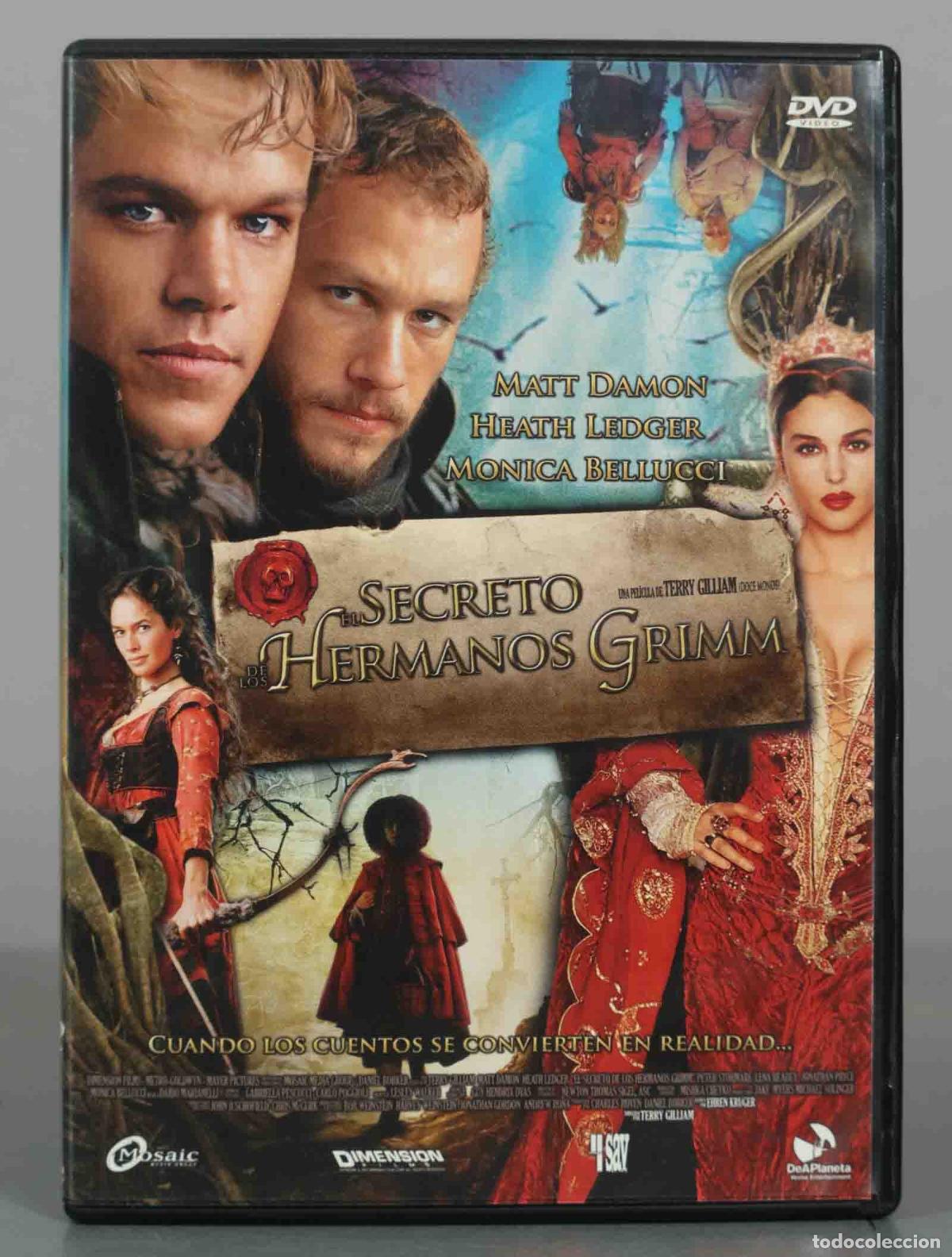 Cine: DVD. El Secreto de los Hermanos Grimm - Terry Gilliam, Matt Damon, Heath Ledger, Monica Bellucci