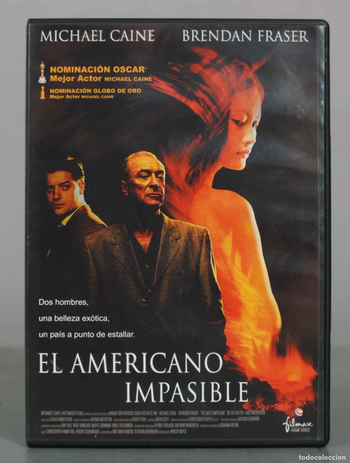 Cine: DVD. El americano impasible - Michael Caine, Brendan Fraser