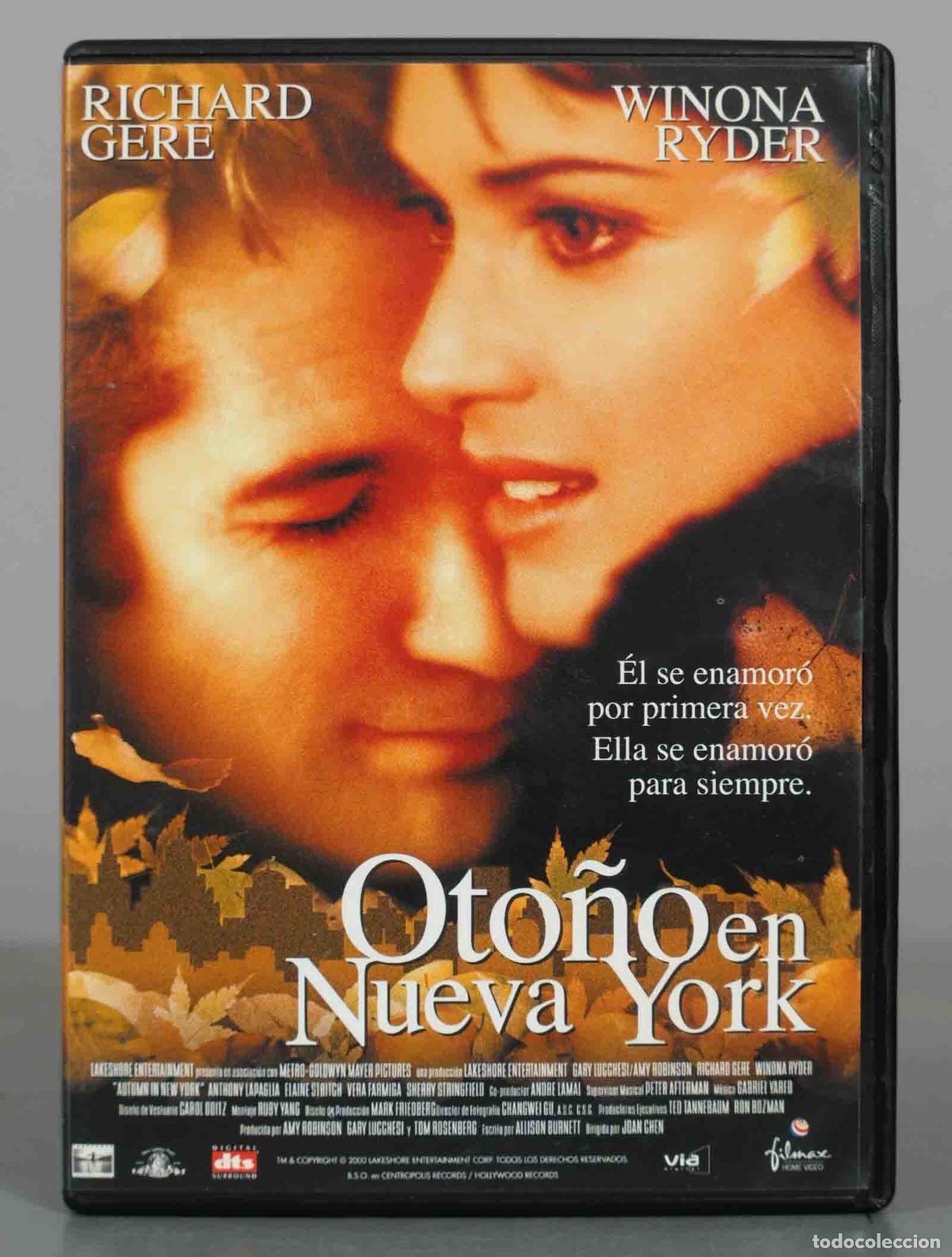 Cine: DVD. Oto&ntilde;o en Nueva York - Joan Chen, Richard Gere, Winona Ryder
