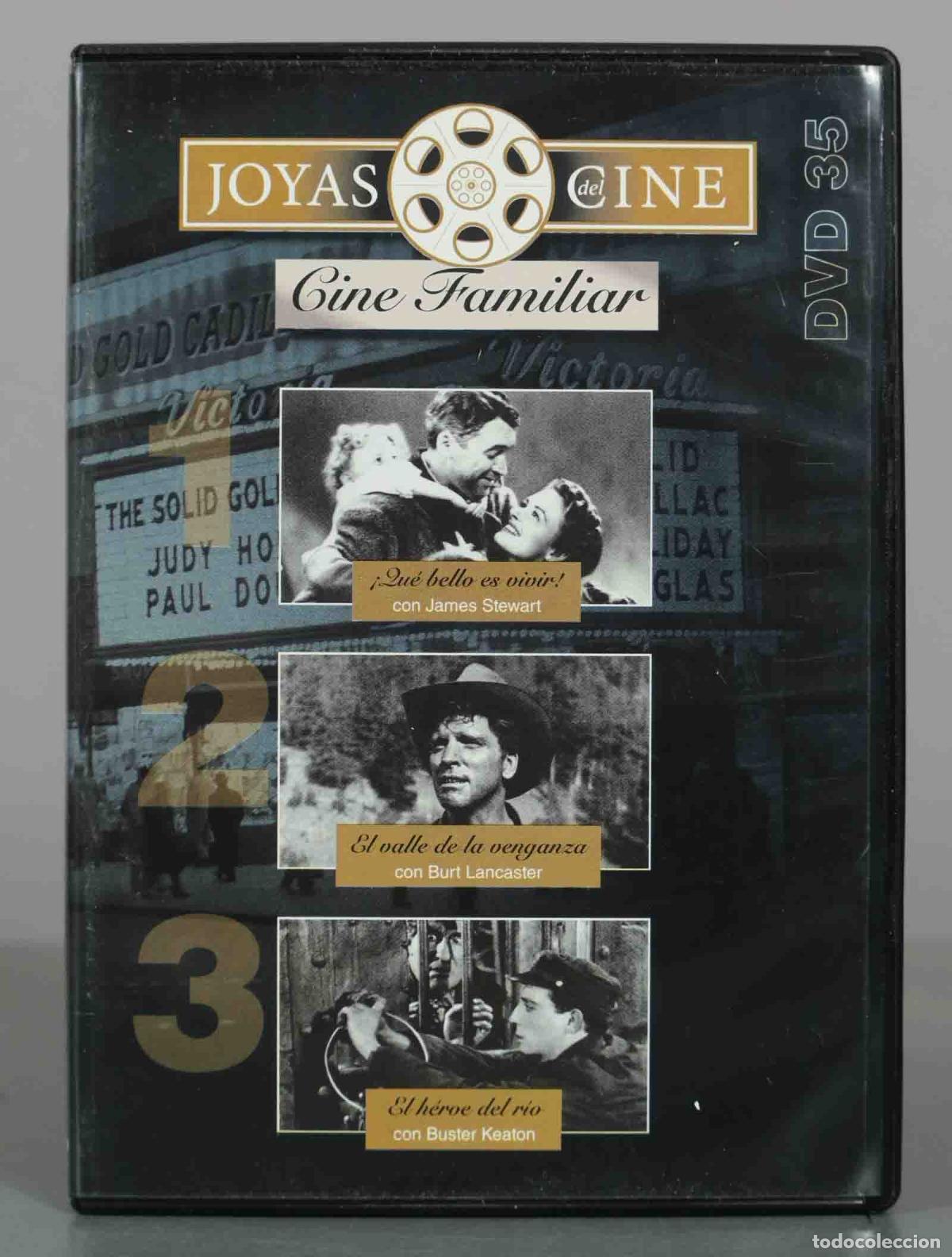 Cine: DVD. Joyas del Cine Familiar 35 - &iexcl;Qu&eacute; bello es vivir!, El valle de la venganza, El h&eacute;roe del r&iacute;o -