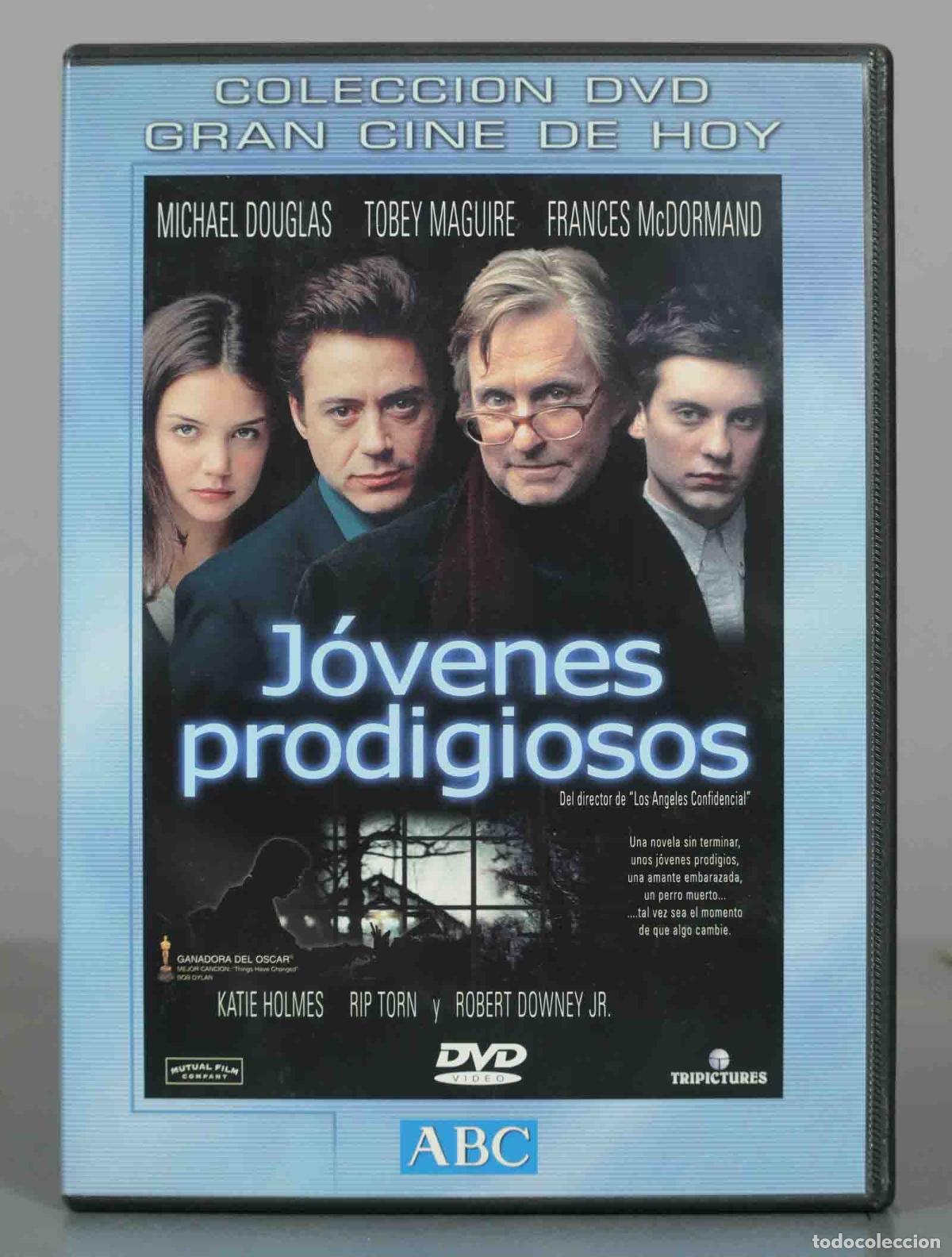 Cinema: DVD. J&oacute;venes prodigiosos - Curtis Hanson, Michael Douglas, Tobey Maguire, Frances McDormand, Katie
