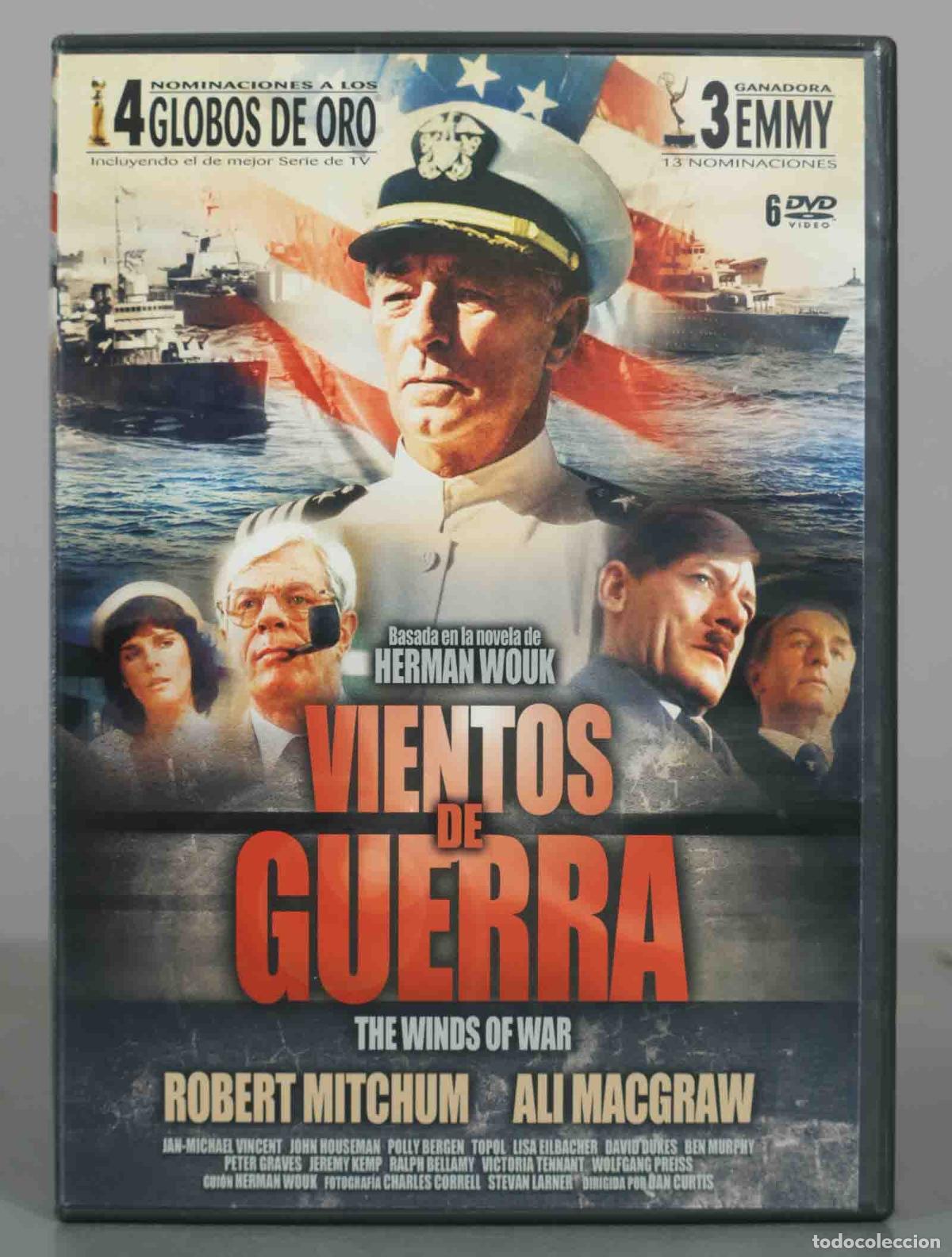 Cine: DVD. Vientos de guerra - Robert Mitchum, Ali MacGraw
