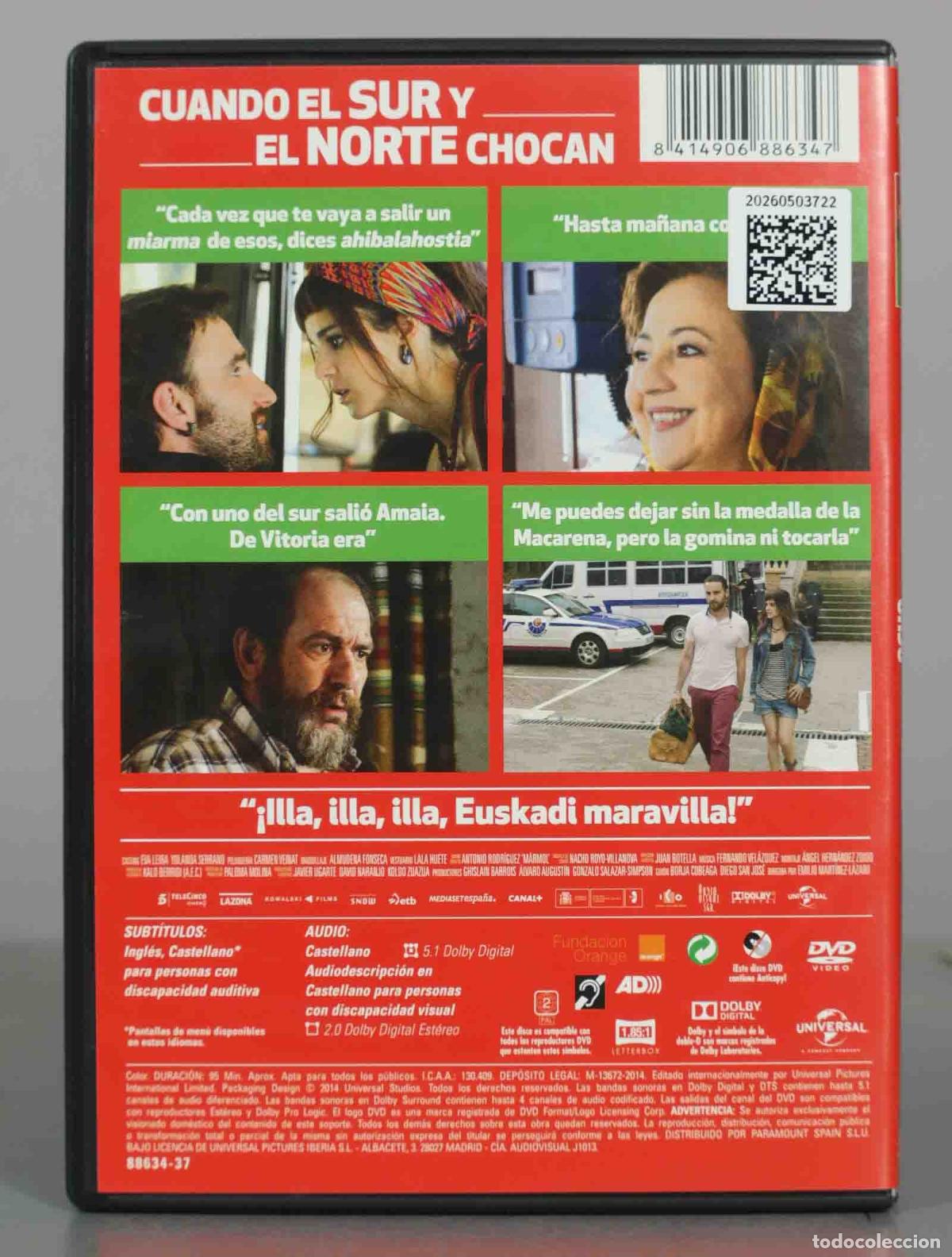 Cine: DVD. Ocho apellidos vascos - Emilio Mart&iacute;nez-L&aacute;zaro, Clara Lago, Dani Rovira, Carmen Machi, Karra E