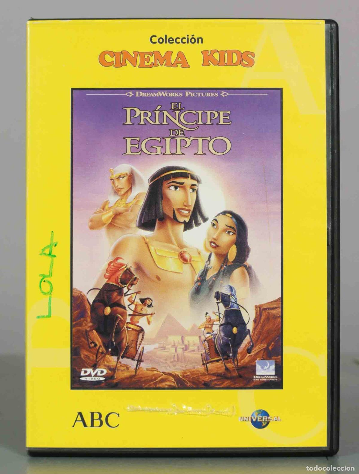 Cine: DVD. El Pr&iacute;ncipe de Egipto - Brenda Chapman, Steve Hickner, Simon Wells - Cinema Kids ABC Universal