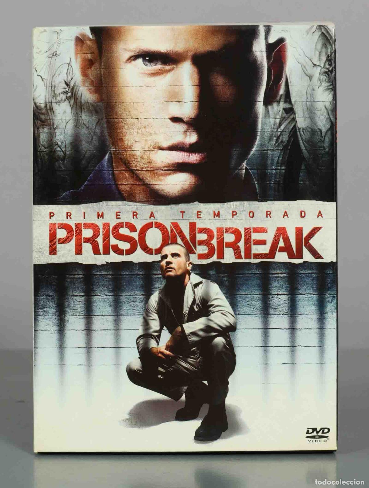 Cine: DVD. Prison Break - Primera Temporada - Paul Scheuring, Wentworth Miller, Dominic Purcell