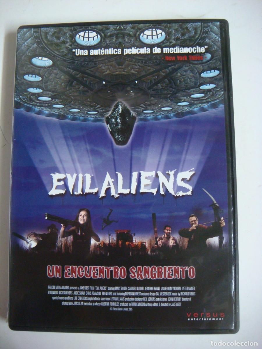 Cine: D.V.D. DE EVILALIENS (UN ENCUENTRO SANGRIETO)-CAJ-N&ordm;-2