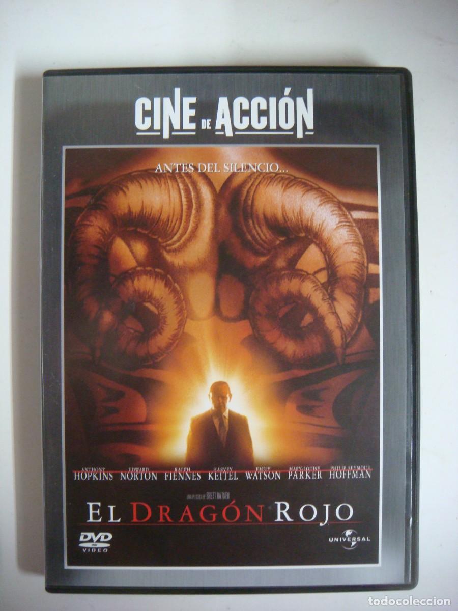 Cine: D.V.D. DE EL DRAGON ROJO CON ANTHONY HOPKINS-CAJ-N&ordm;-2