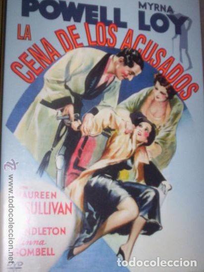 Cinema: LA CENA DE LOS ACUSADOS - WILLIAM POWELL,MYRNA LOY