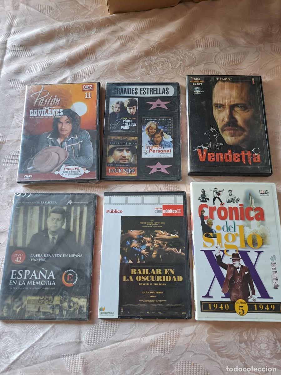 Cine: Lote de 6 peliculas DVD Vendetta, Bailar en la oscuridad, Pasi&oacute;n de gavilanes y +