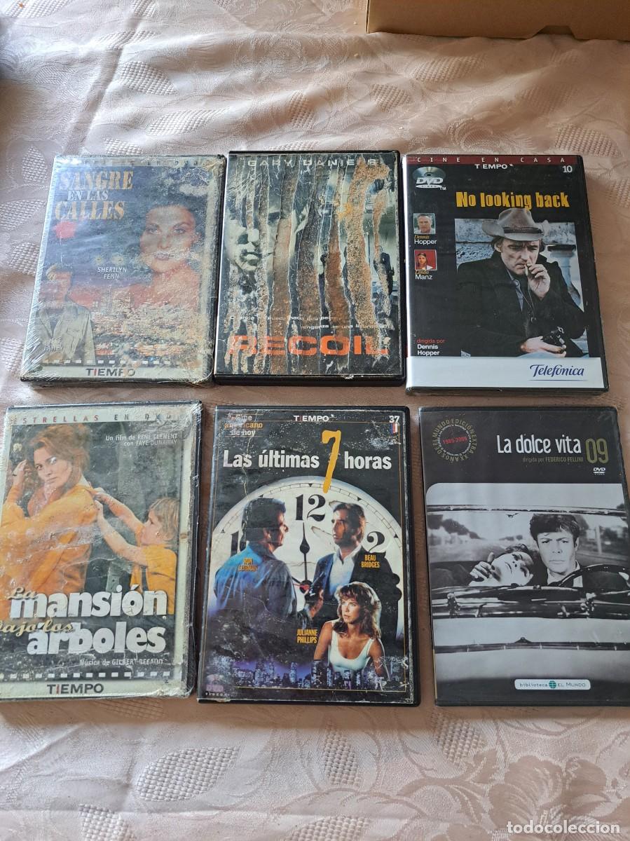 Cinema: Lote de 6 peliculas DVD Sangre en las calles, La dolce vita, Las ultimas 7 horas y +