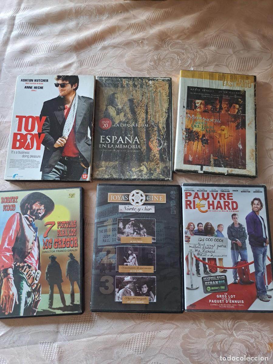 Cine: Lote de 6 peliculas DVD Toy Boy , Pauvre Richard, 7 pistolas para los MC Gregor y +
