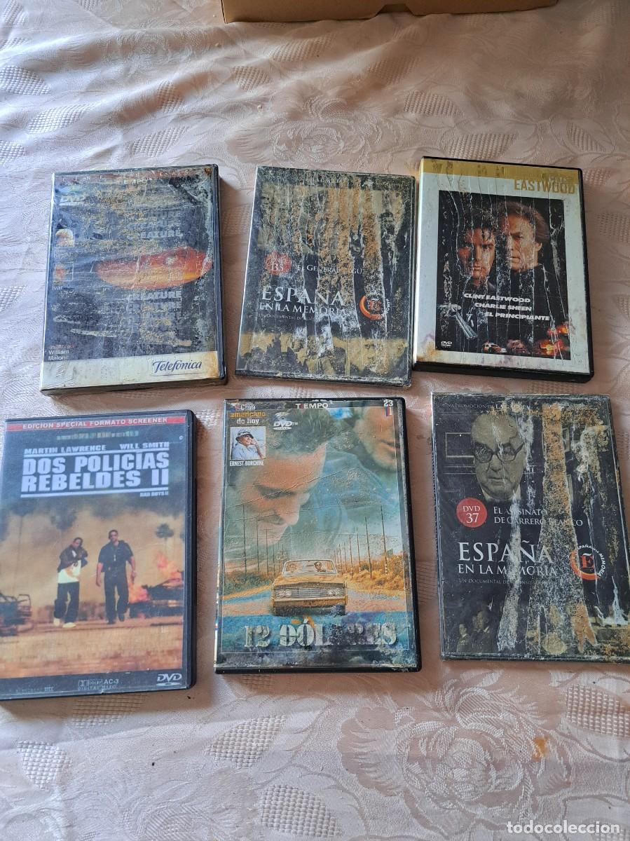 Cine: Lote de 6 peliculas DVD Dos polic&iacute;as rebeldes II , 12 D&oacute;lares, El principiantey +