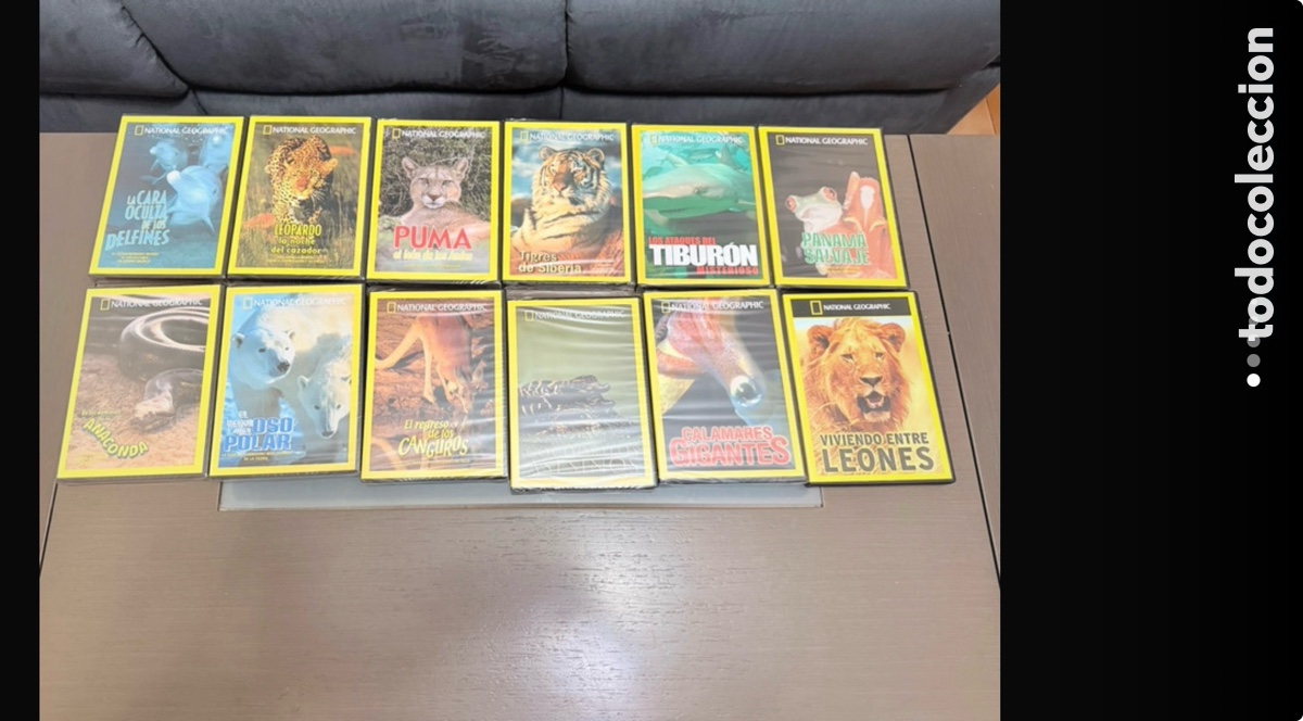 Cine: Lote 11 DVDs Documentales National Geographic - Fauna y Vida Salvaje (Espa&ntilde;ol)