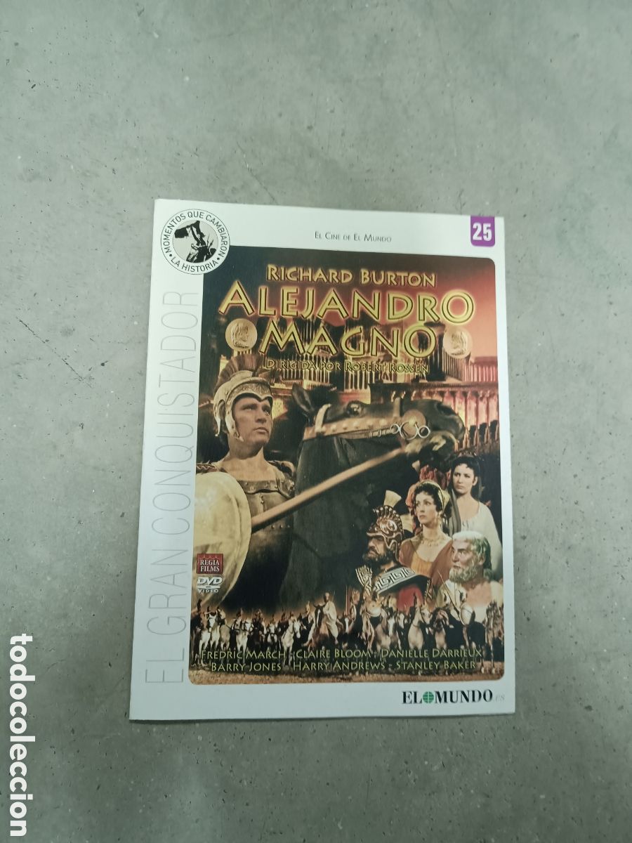 Cine: ALEJANDRO MAGNO - EL CINE DE EL MUNDO N&ordm; 25 - DVD CART&Oacute;N
