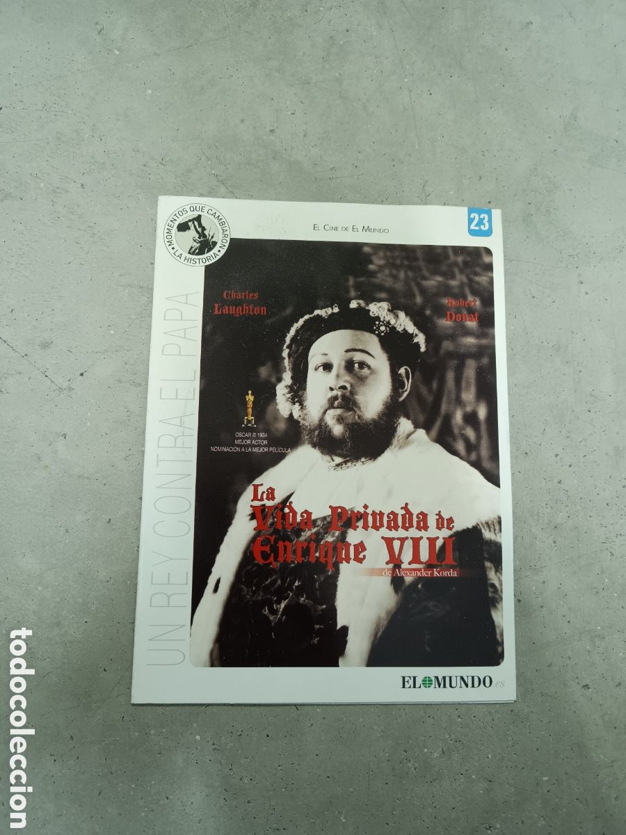 Cine: LA VIDA PRIVADA DE ENRIQUE VIII - EL CINE DE EL MUNDO N&ordm; 23 - DVD CART&Oacute;N