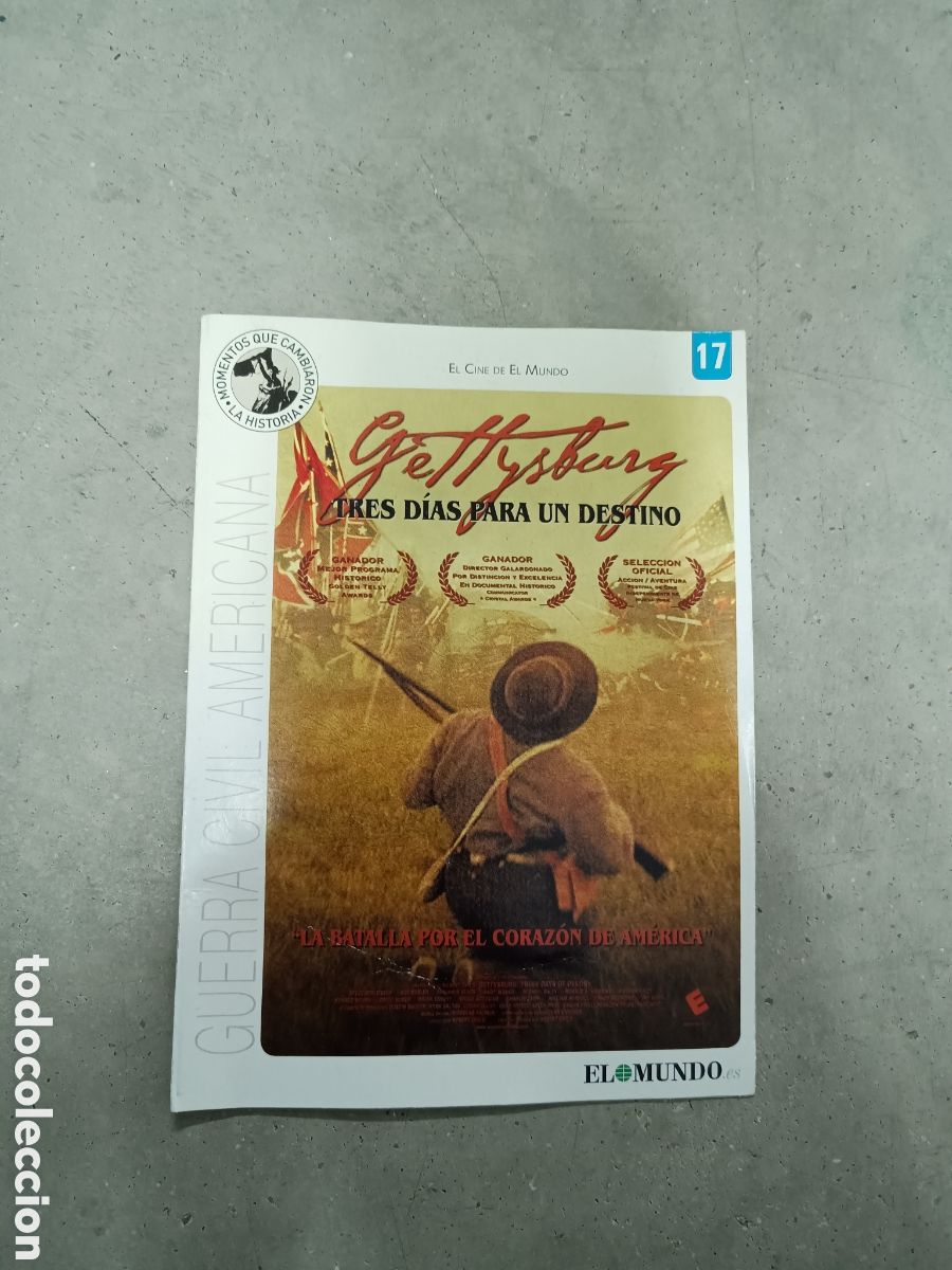 Cine: GETTYSBURG - EL CINE DE EL MUNDO N&ordm; 17 - DVD CART&Oacute;N