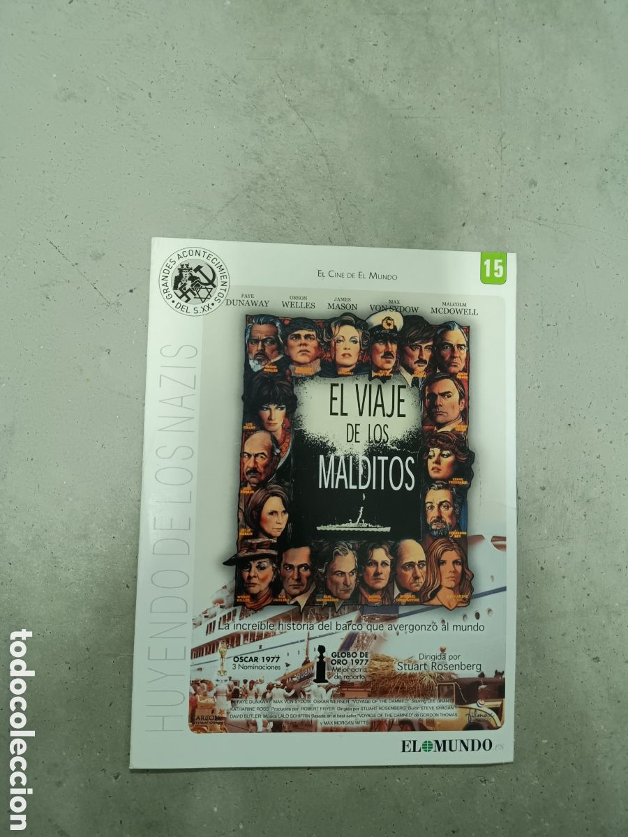 Cine: EL VIAJE DE LOS MALDITOS - EL CINE DE EL MUNDO N&ordm; 15 - DVD CART&Oacute;N