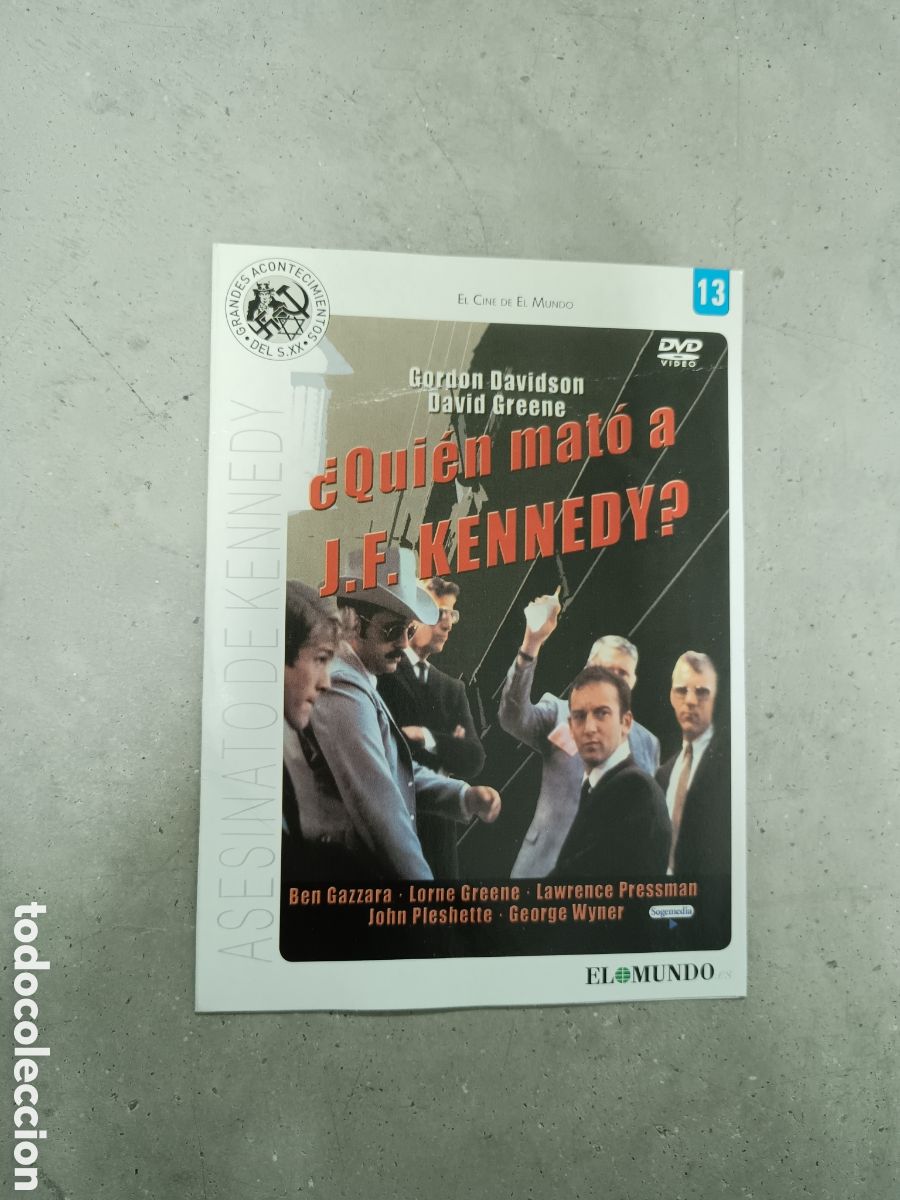 Cine: &iquest;QUIEN MAT&Oacute; A J.F KENNEDY? - EL CINE DE EL MUNDO N&ordm; 13 - DVD CART&Oacute;N