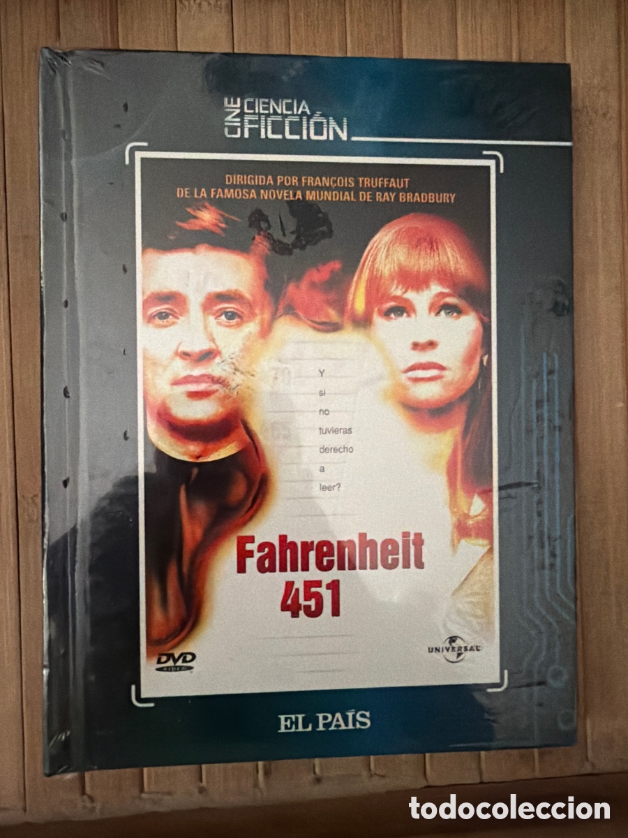 Cine: Fahrenheit 451 - DVD LIBRO - Precintado -
