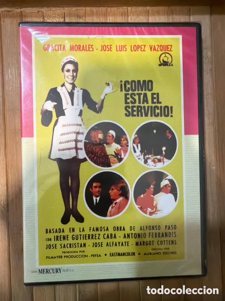 Cine: C&oacute;mo est&aacute; el servicio ! DVD - Precintado -