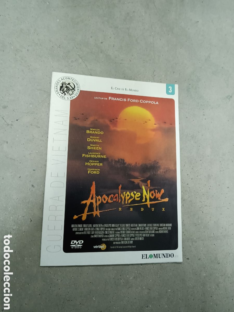 Cine: APOCALYPSE NOW - EL CINE DE EL MUNDO N&ordm; 3 - DVD CART&Oacute;N