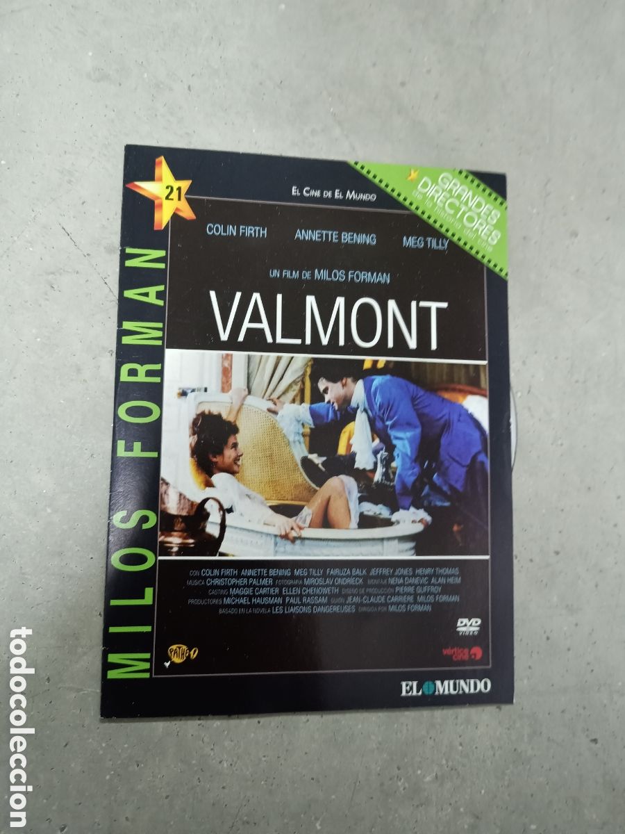 Cine: VALMONT - EL CINE DE EL MUNDO - GRANDES DIRECTORES N&ordm; 21 - DVD CART&Oacute;N