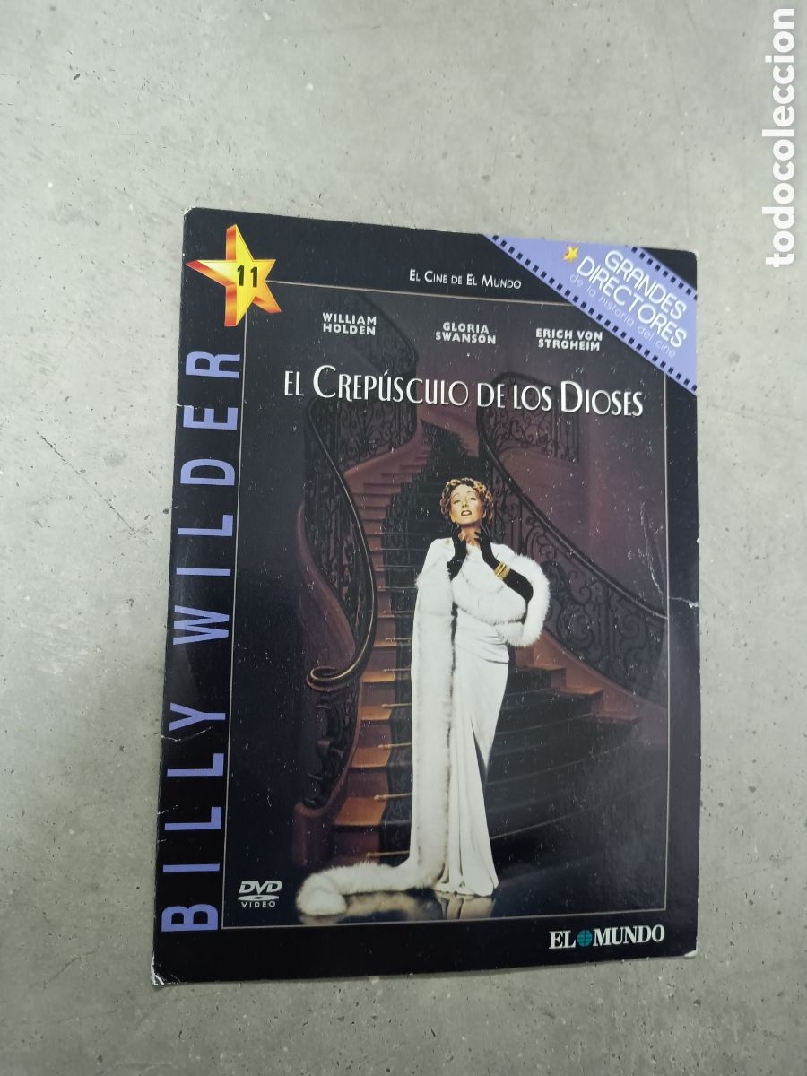 Cine: EL CREPUSCULO DE LOS DIOSES - EL CINE DE EL MUNDO - GRANDES DIRECTORES N&ordm; 11 - DVD CART&Oacute;N