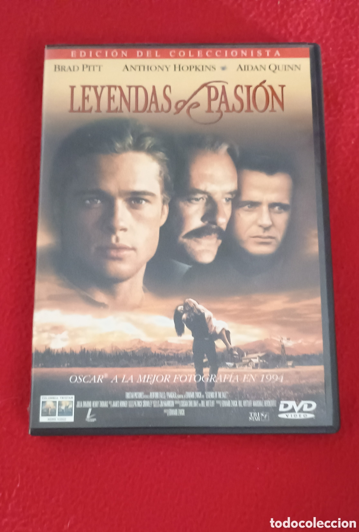 Cine: Dvd leyendas de pasi&oacute;n - Brad Pitt Anthony hopkins aidan quinn