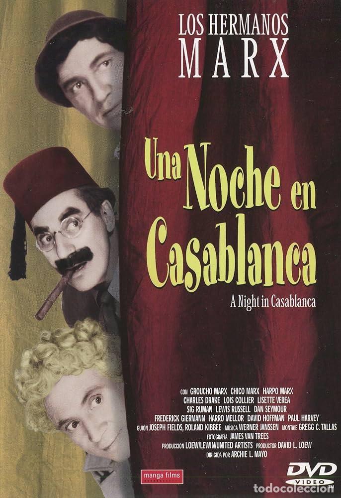 Cine: Una noche en la &oacute;pera (Film 1935 Dvd Precintado) Los Hermanos Marx - Dir. Sam Wood