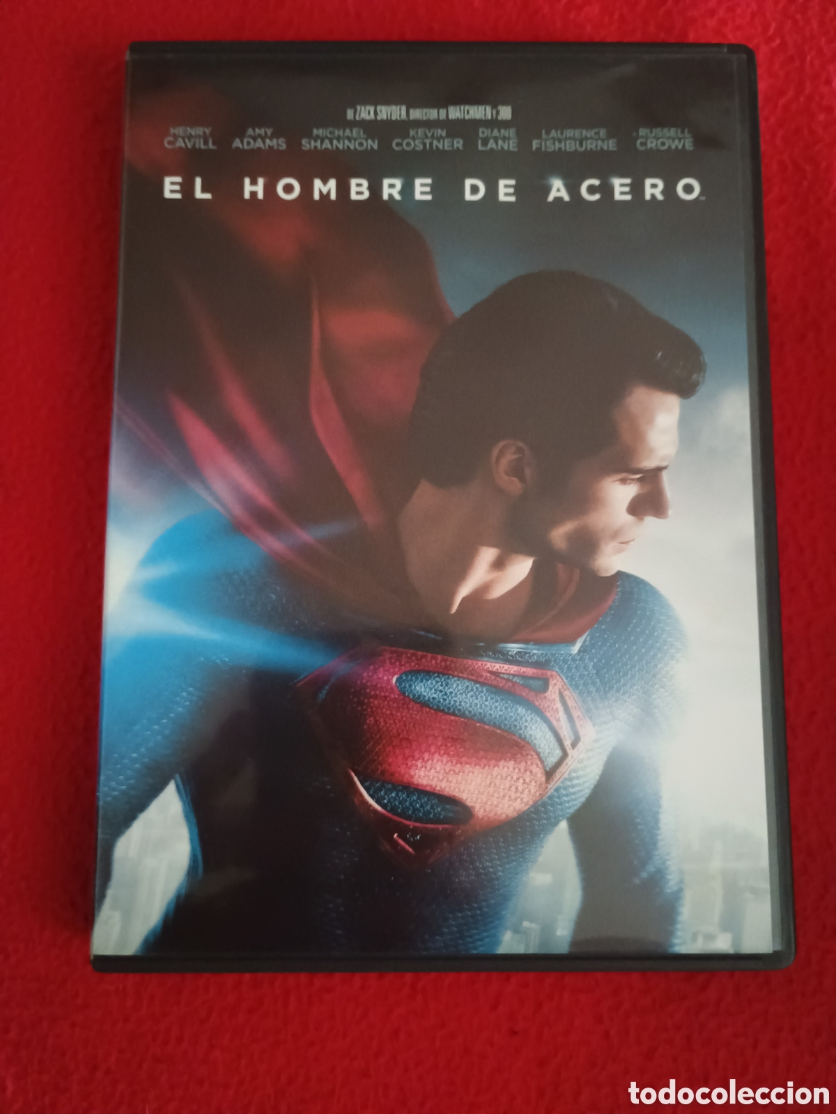 Kino: Dvd el hombre de acero - Zack snyder henry cavill Amy Adams Kevin spacey Russell crowe