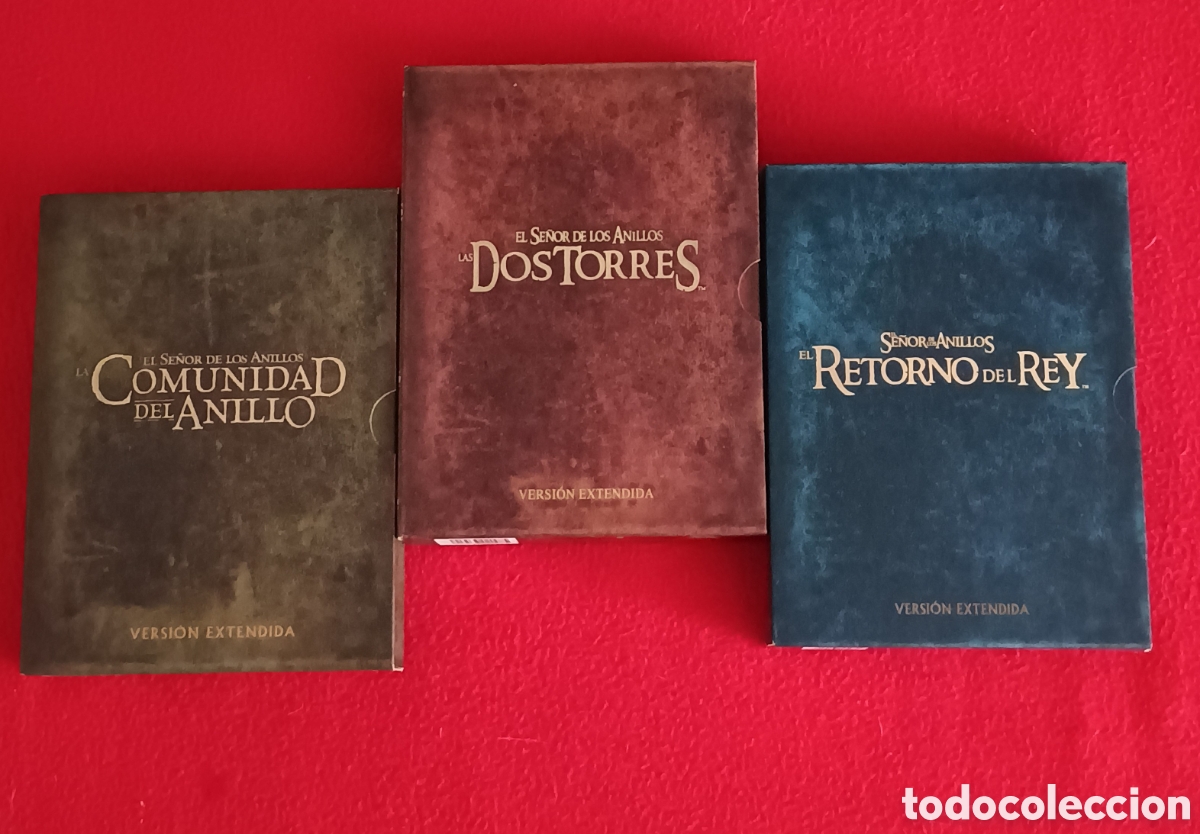 Cine: Dvd el se&ntilde;or de los anillos (edici&oacute;n extendida 12 discos) Peter Jackson Ian mckellen Viggo mortensen