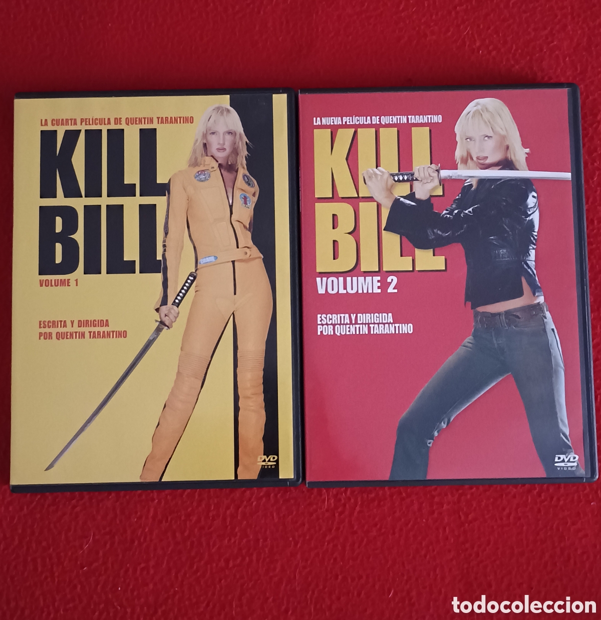 Kino: Dvd kill Bill volumen 1 y 2 - quentin tarantino uma thurman David carradine daryl Hannah