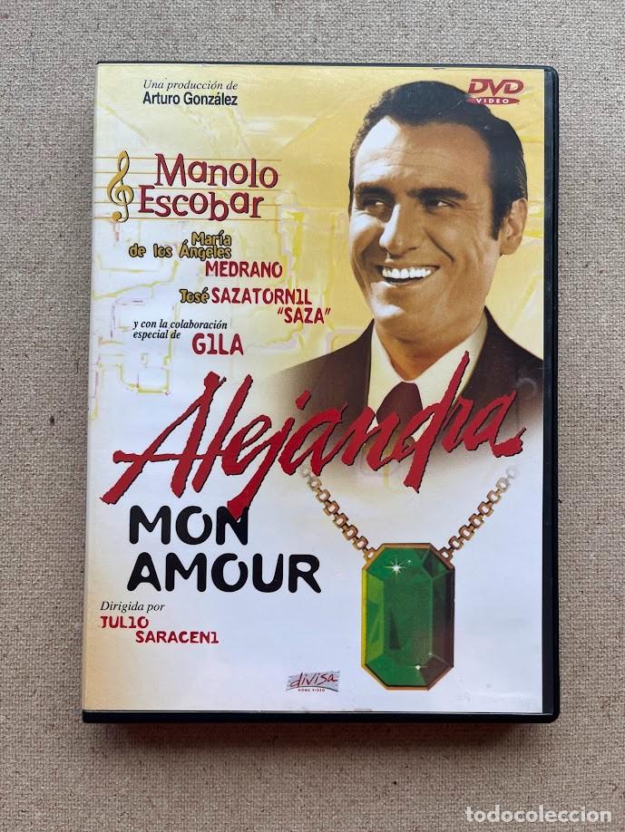 Cine: Alejandra mon amour / Manolo Escobar, Jos&eacute; Sazatornil &rdquo;Saza&rdquo; y Gila / Julio Saraceni / DVD /