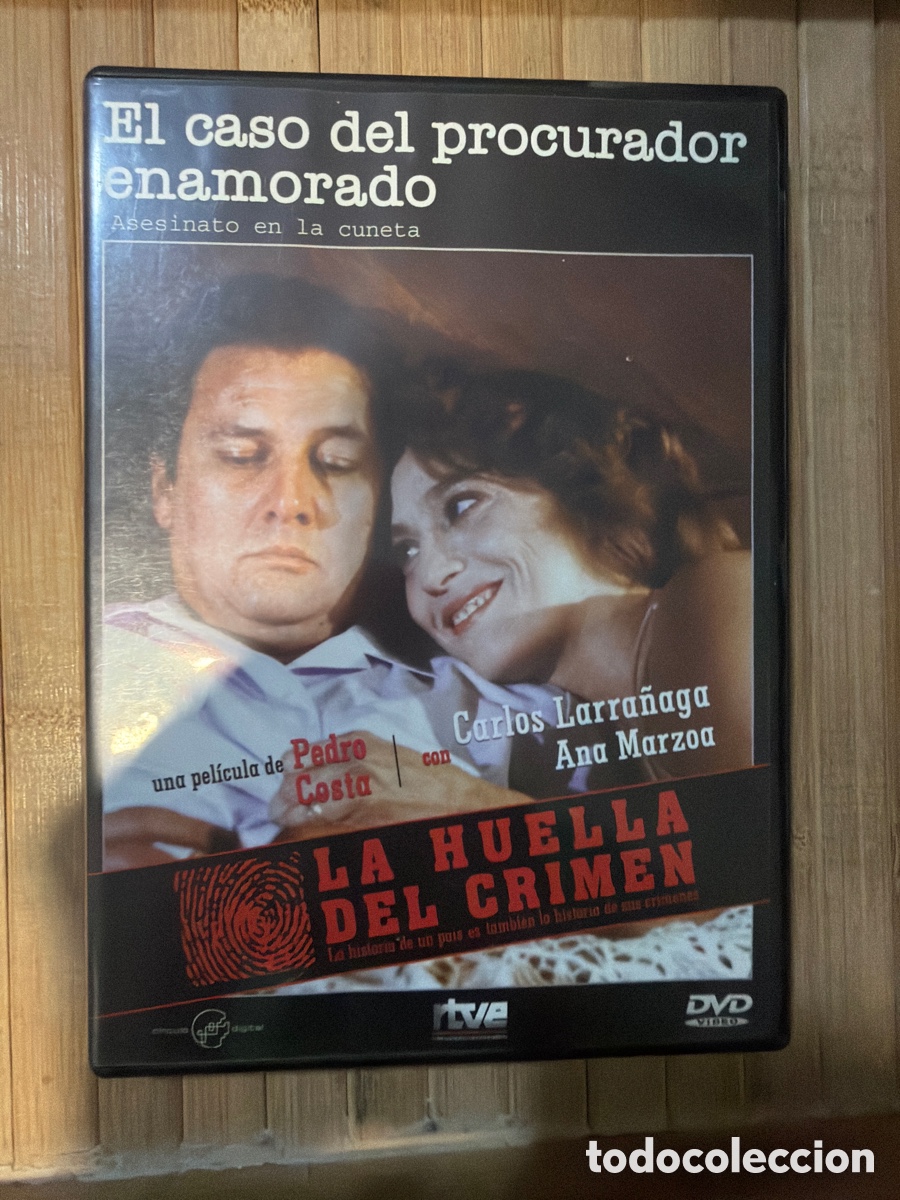 Cine: La Huella del crimen ( El caso del procurador enamorado ) DVD SEMINUEVO