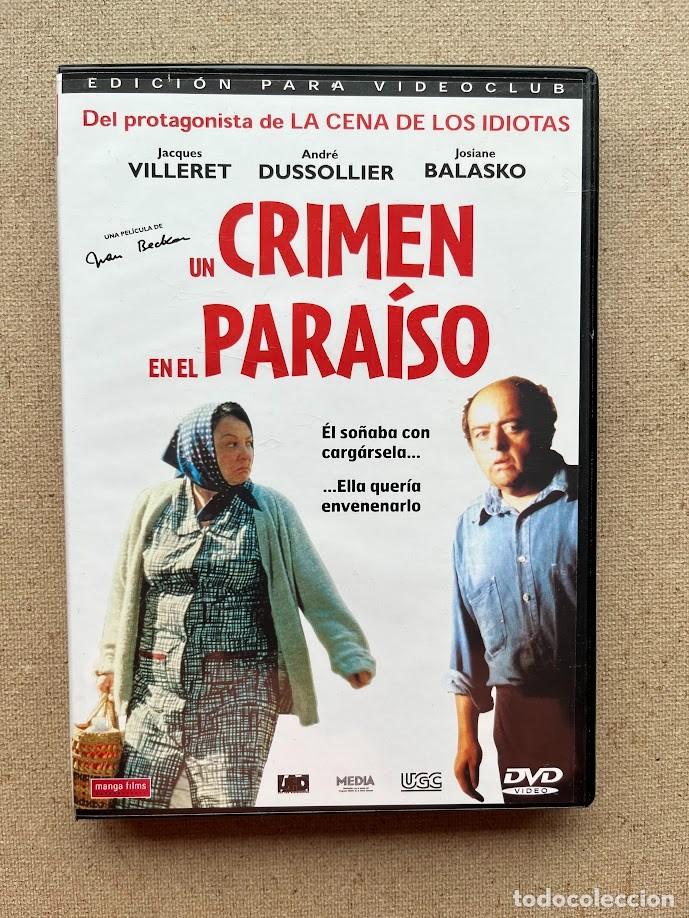 Cine: Un crimen en el para&iacute;so / Jacques Villeret & Andr&eacute; Dussolier / Jean Becker / DVD /