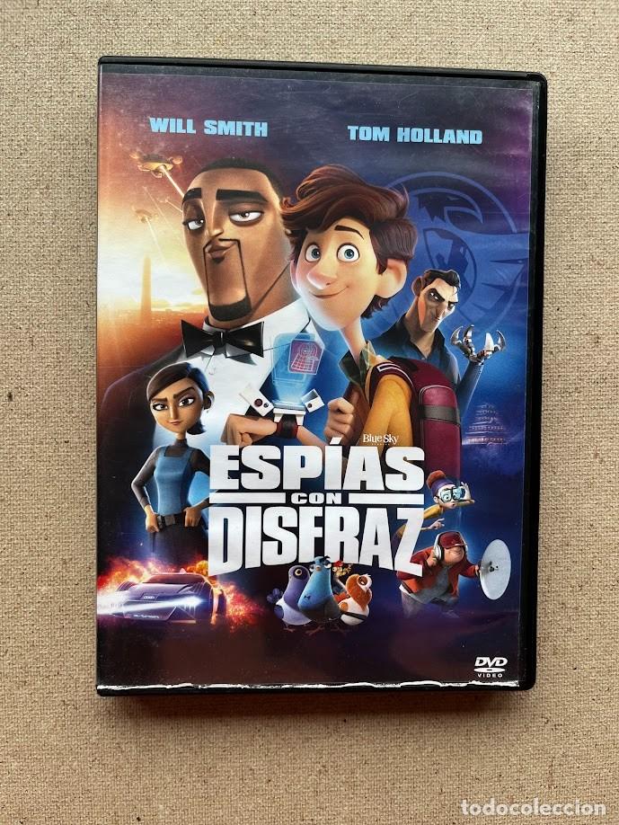 Cine: Esp&iacute;as con disfraz / DIBUJOS ANIMADOS / Will Sith & Tom Holland / DVD /