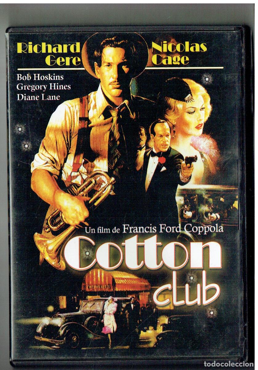 Cine: DVD. PELICULA. COTTON CLUB. RICHAR CERE. NICOLAS CAGE, FRANCIS FORD COPPOLA. (DVD/&Ntilde;)G.