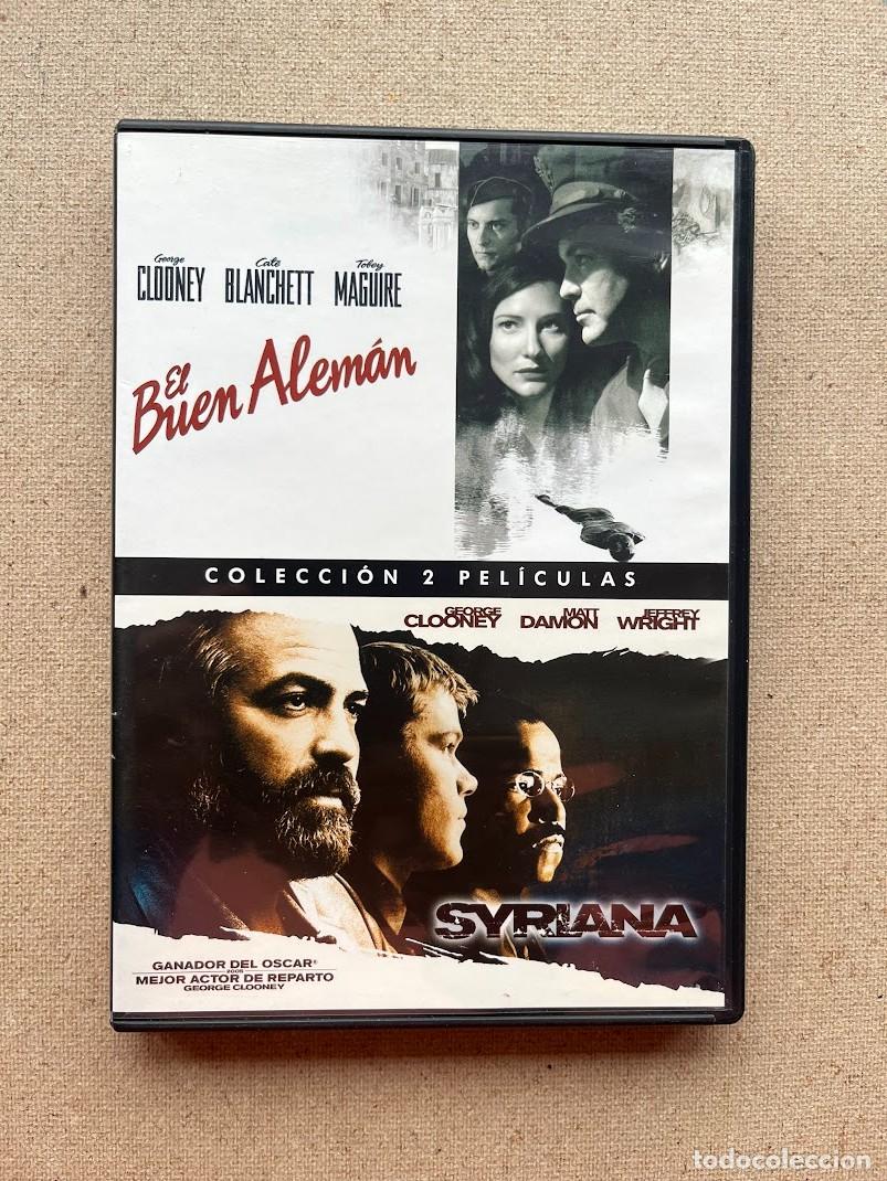 Cine: El buen alem&aacute;n / Syriana / George Clooney / 2 Pel&iacute;culas / 2 DVD /