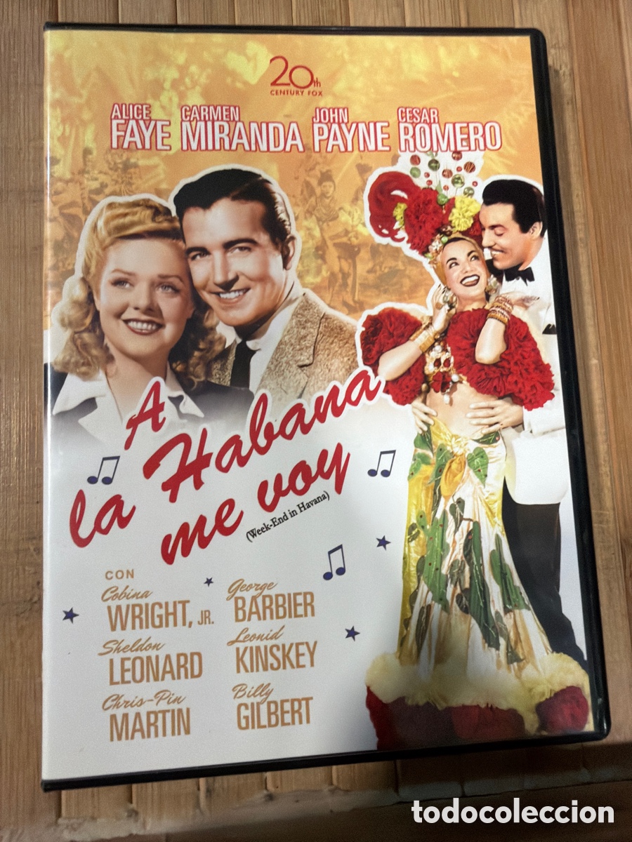 Cine: A La Habana Me voy DVD SEMINUEVO