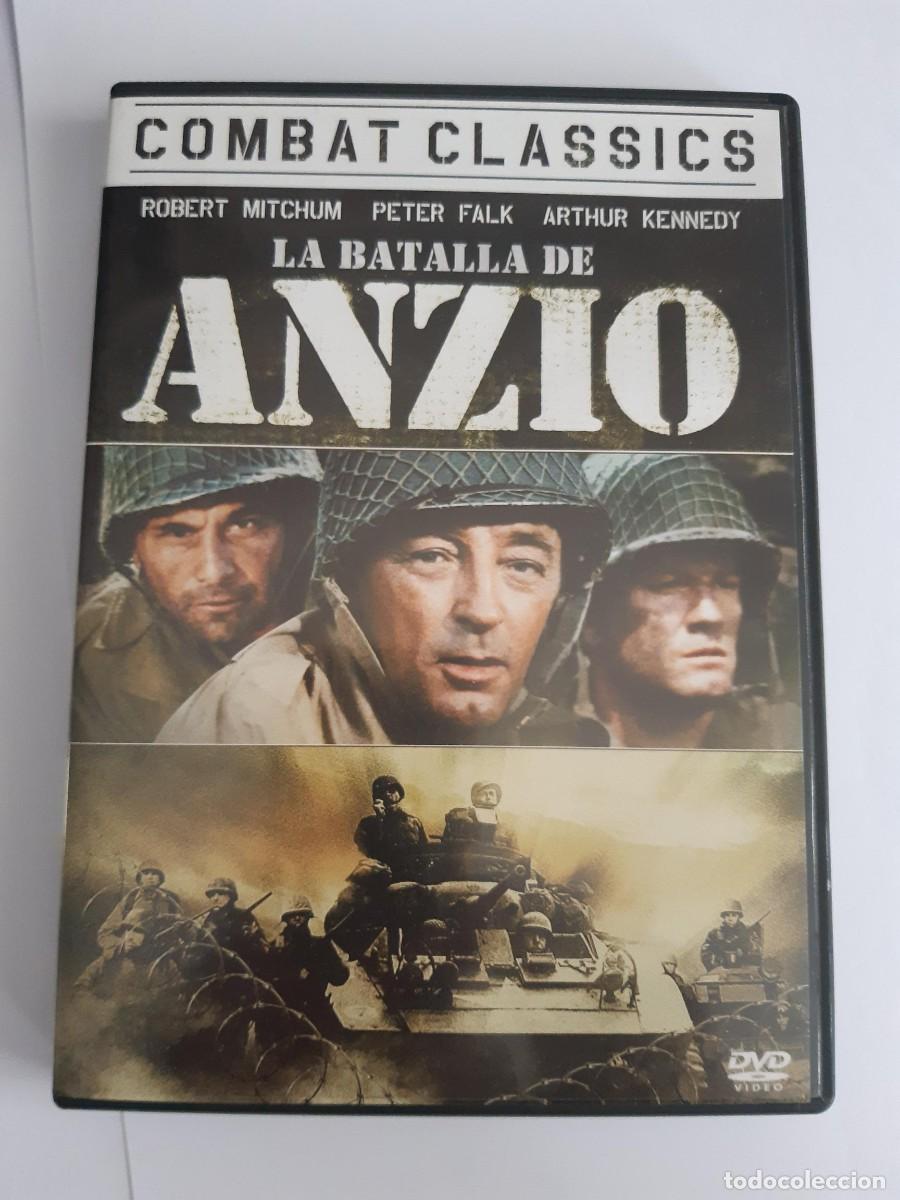 Cine: LA BATALLA DE ANZIO. ROBERT MITCHUM. DVD.