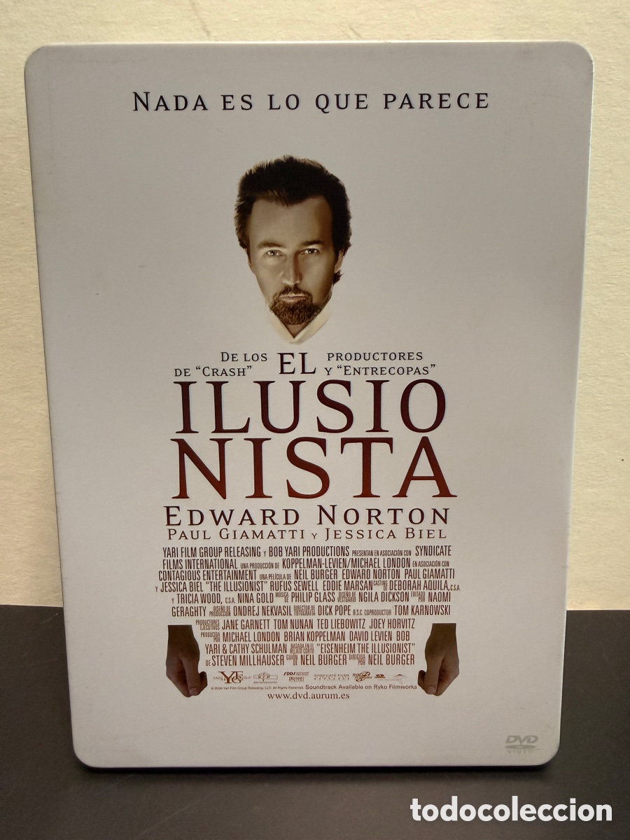 Cine: El ilusionista (DVD) Steelbook