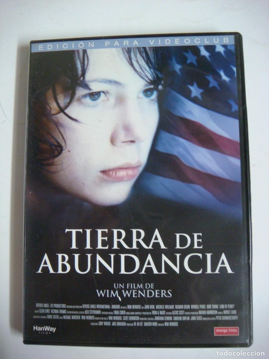 Cine: D.V.D. DE TIERRA DE ABUNDANCIA DE WIM WENDERS-CAJ-N&ordm;-3